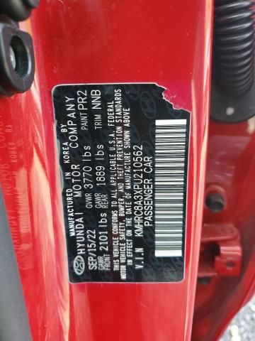 2023 HYUNDAI VENUE SEL KMHRC8A3XPU210562