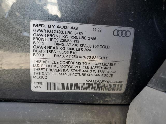 2023 AUDI Q5 PREMIUM - WA1EAAFY1P2056401