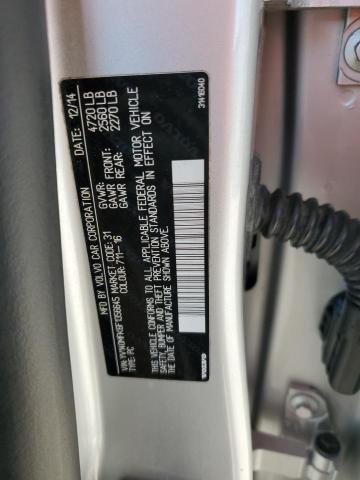 2015 VOLVO S60 PREMIE YV140MFK6F1356645