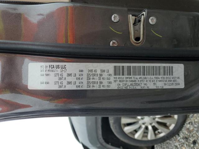 2018 JEEP CHEROKEE O 1C4PJLJX8JD553417