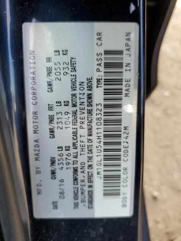 2017 MAZDA 6 SPORT - JM1GL1U54H1108323