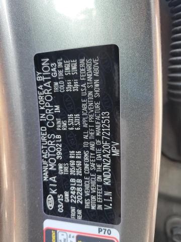 2015 KIA SOUL - KNDJN2A20F7212513