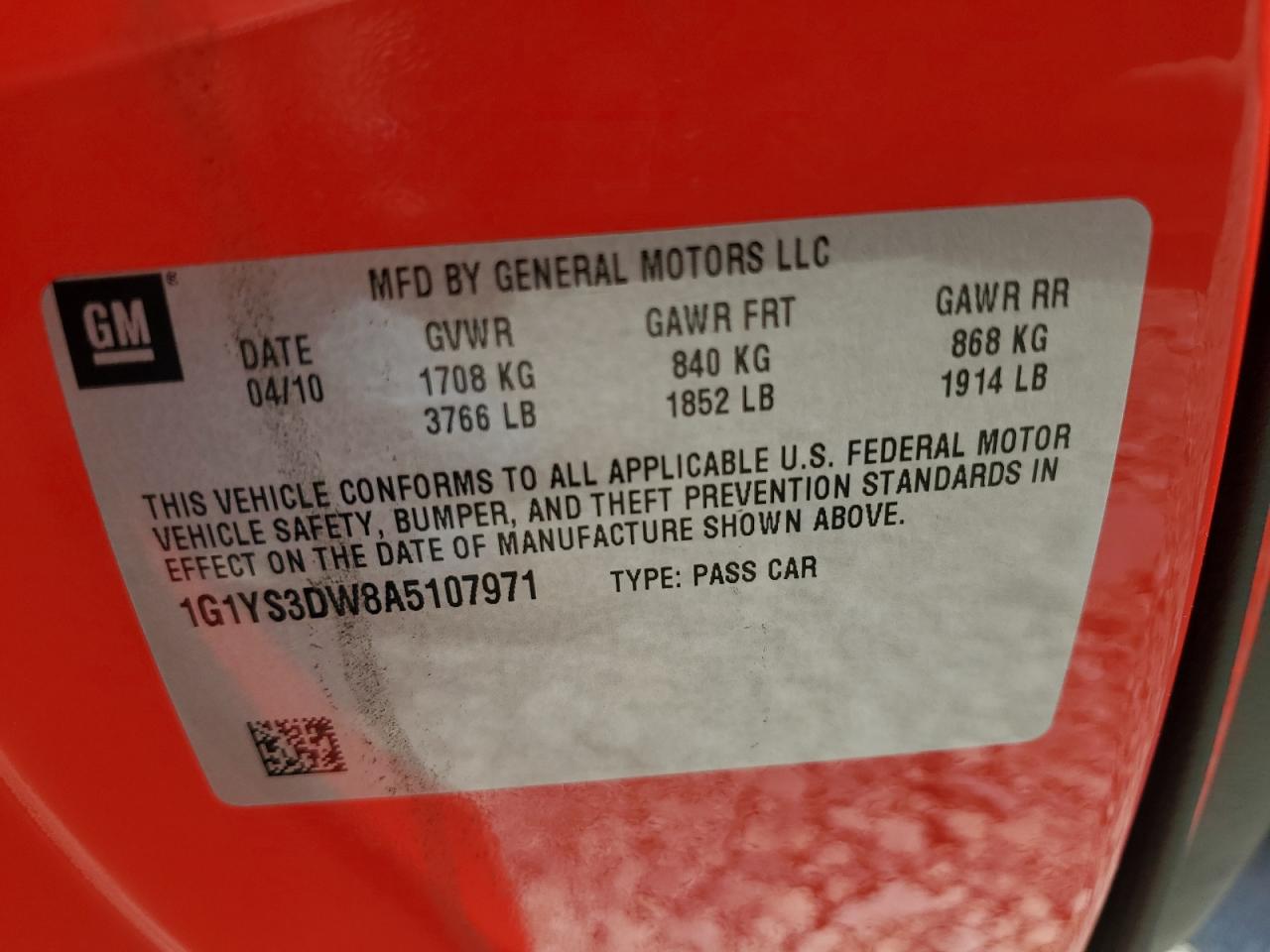 CHEVROLET CORVETTE GRAND SPORT