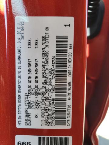2025 TOYOTA TACOMA DOU 3TYKB5FN6ST019448