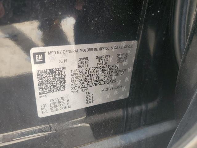 2019 GMC TERRAIN SL 3GKALTEV9KL372626