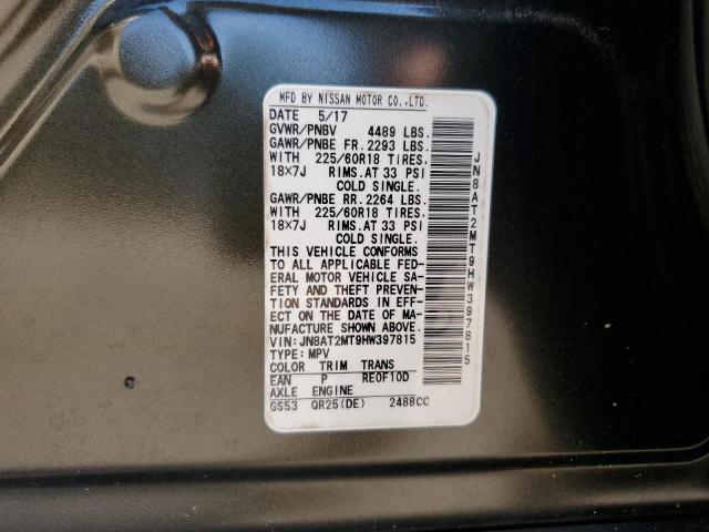 2017 NISSAN ROGUE S - JN8AT2MT9HW397815