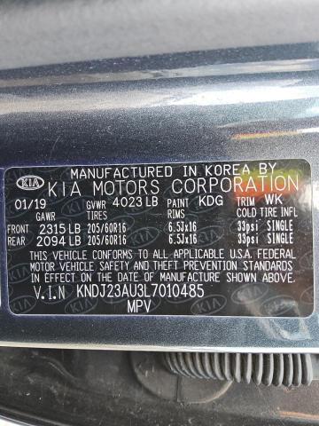 2020 KIA SOUL LX KNDJ23AU3L7010485