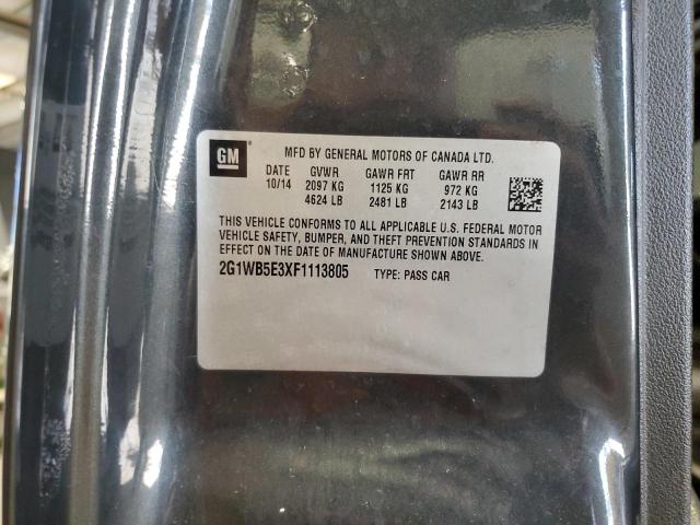 2015 CHEVROLET IMPALA LIM 2G1WB5E3XF1113805
