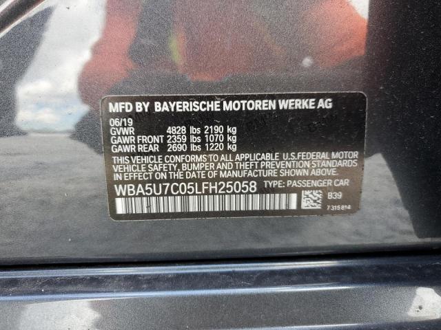 2020 BMW M340I WBA5U7C05LFH25058