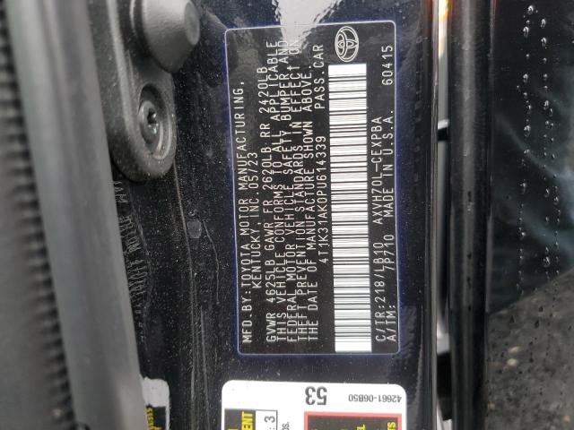 2023 TOYOTA CAMRY XSE 4T1K31AK0PU614339