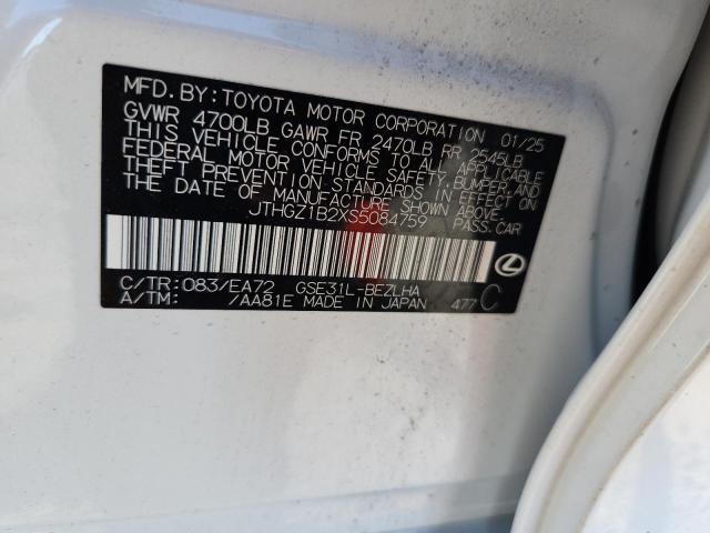 2025 LEXUS IS 350 F S JTHGZ1B2XS5084759