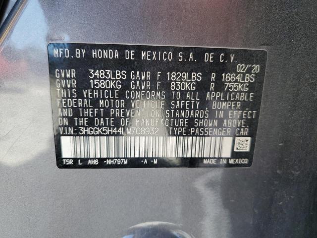 2020 HONDA FIT LX - 3HGGK5H44LM708932