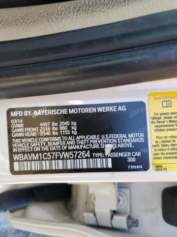 2015 BMW X1 SDRIVE2 WBAVM1C57FVW57264