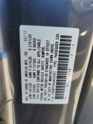 2018 ACURA TLX TECH 19UUB1F54JA000407