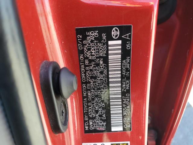 2012 TOYOTA PRIUS V - JTDZN3EU1C3158677