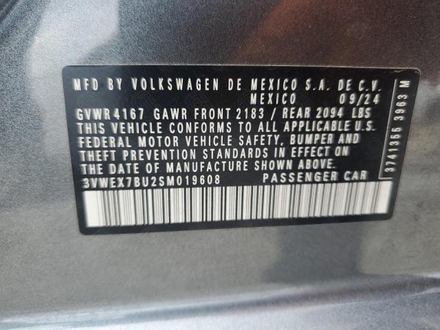 2025 VOLKSWAGEN JETTA SE 3VWEX7BU2SM019608