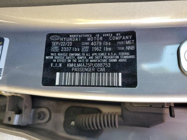 2023 HYUNDAI ELANTRA BLUE KMHLM4AJ5PU088753