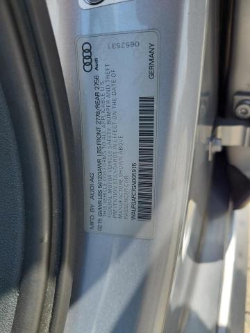 2016 AUDI A6 PREMIUM WAUFGAFC7GN005915