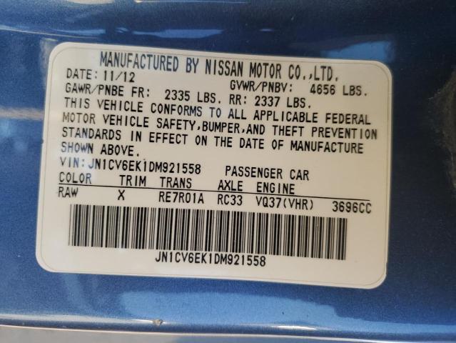 2013 INFINITI G37 JOURNE - JN1CV6EK1DM921558