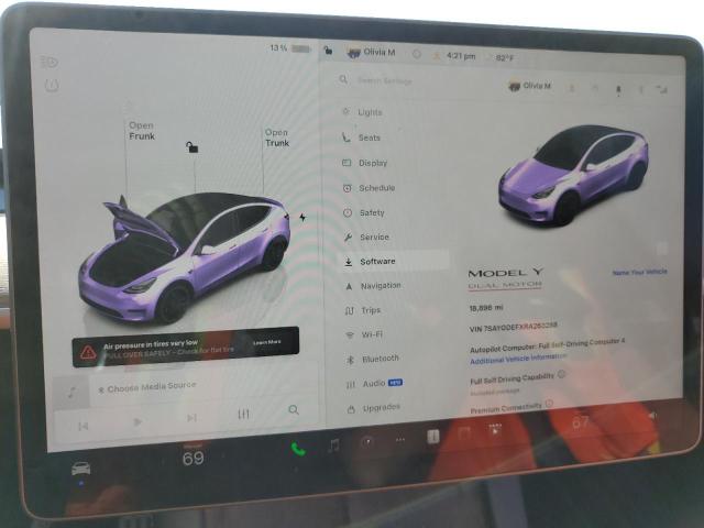 2024 TESLA MODEL Y 7SAYGDEFXRA263288