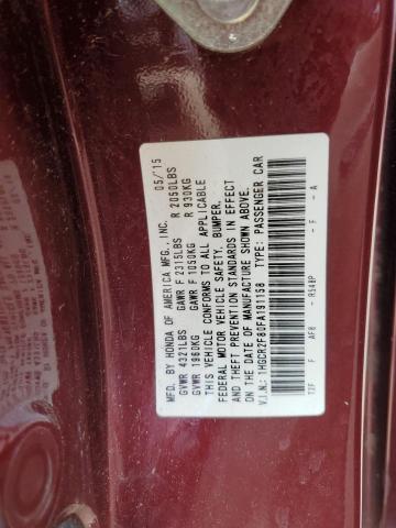 2015 HONDA ACCORD EXL - 1HGCR2F80FA191158