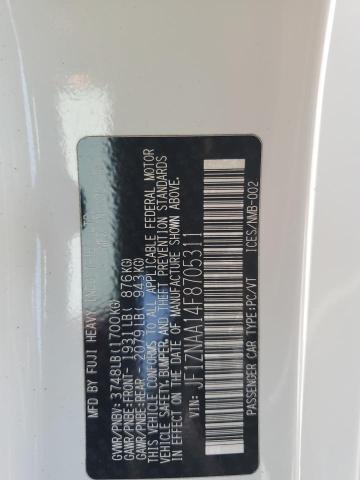 2015 TOYOTA SCION FR-S JF1ZNAA14F8705311
