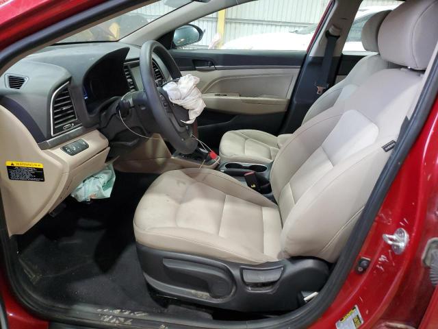2018 HYUNDAI ELANTRA SEL KMHD84LF3JU453312