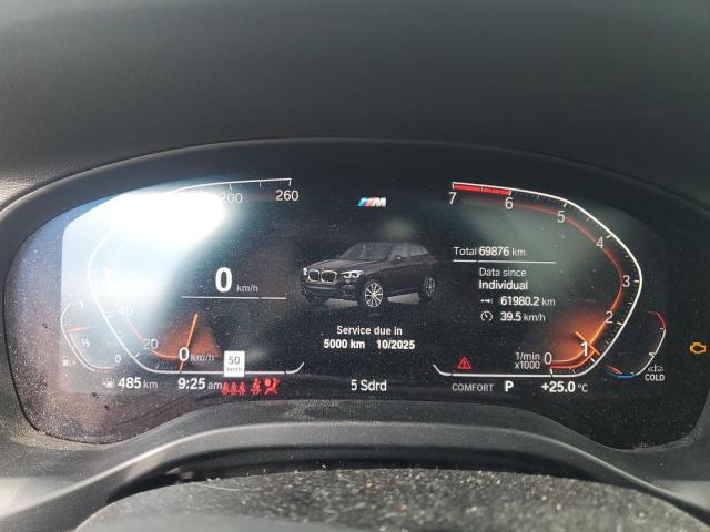 2020 BMW X3 XDRIVE30I 5UXTY5C01L9D39625