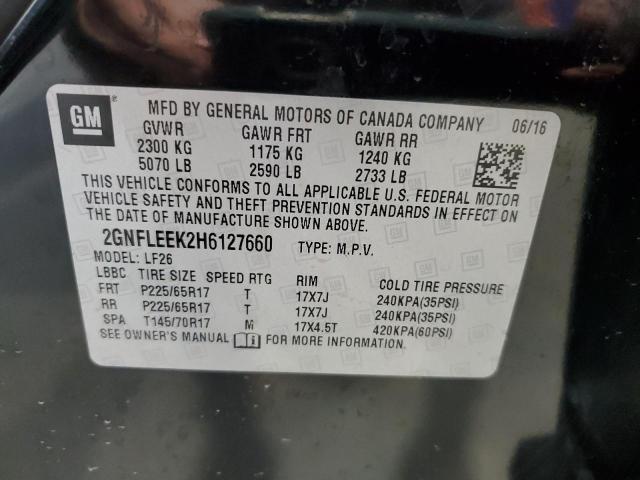 2017 CHEVROLET EQUINOX LS #3284013795