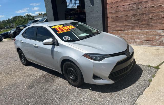 TOYOTA COROLLA L 2019 silver  gas 2T1BURHE6KC198934 photo #1