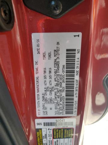 2016 TOYOTA TACOMA ACC - 5TFSZ5AN2GX016529