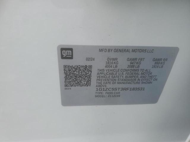 2024 CHEVROLET MALIBU LS 1G1ZC5ST3RF183531
