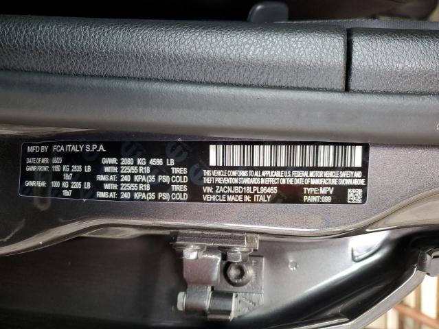 2020 JEEP RENEGADE L ZACNJBD18LPL96465