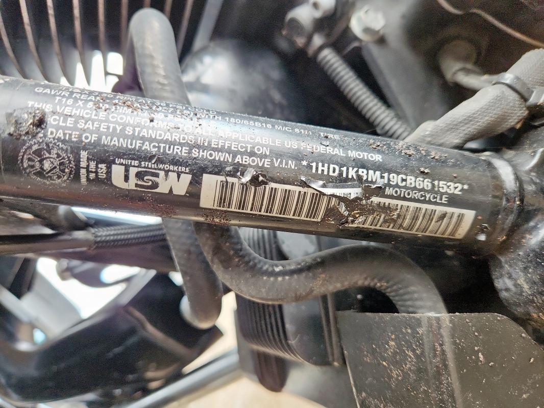 2012 HARLEY-DAVIDSON FLHX STREE 1HD1KBM19CB661532