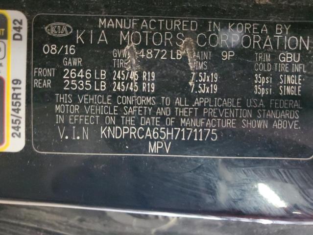 2017 KIA SPORTAGE S - KNDPRCA65H7171175