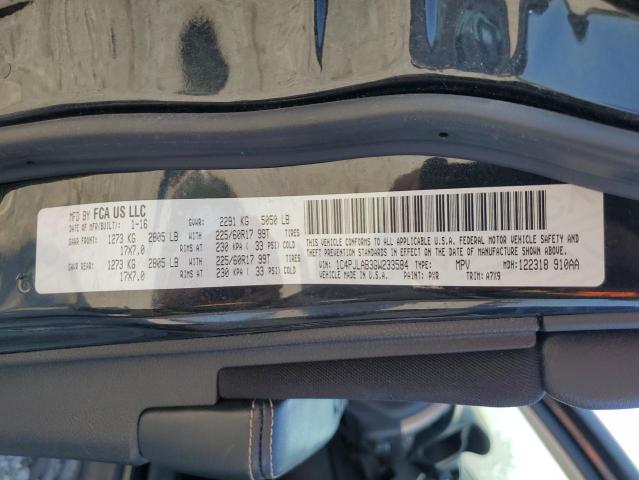 2016 JEEP CHEROKEE S 1C4PJLAB3GW233584