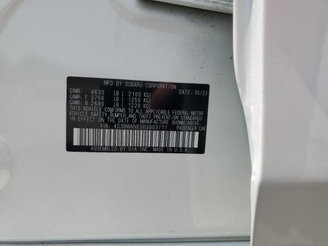 2024 SUBARU LEGACY LIMITED 4S3BWAN65R3003711