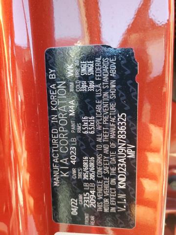 2022 KIA SOUL LX KNDJ23AU9N7836325