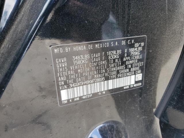 2019 HONDA FIT LX 3HGGK5H48KM728695