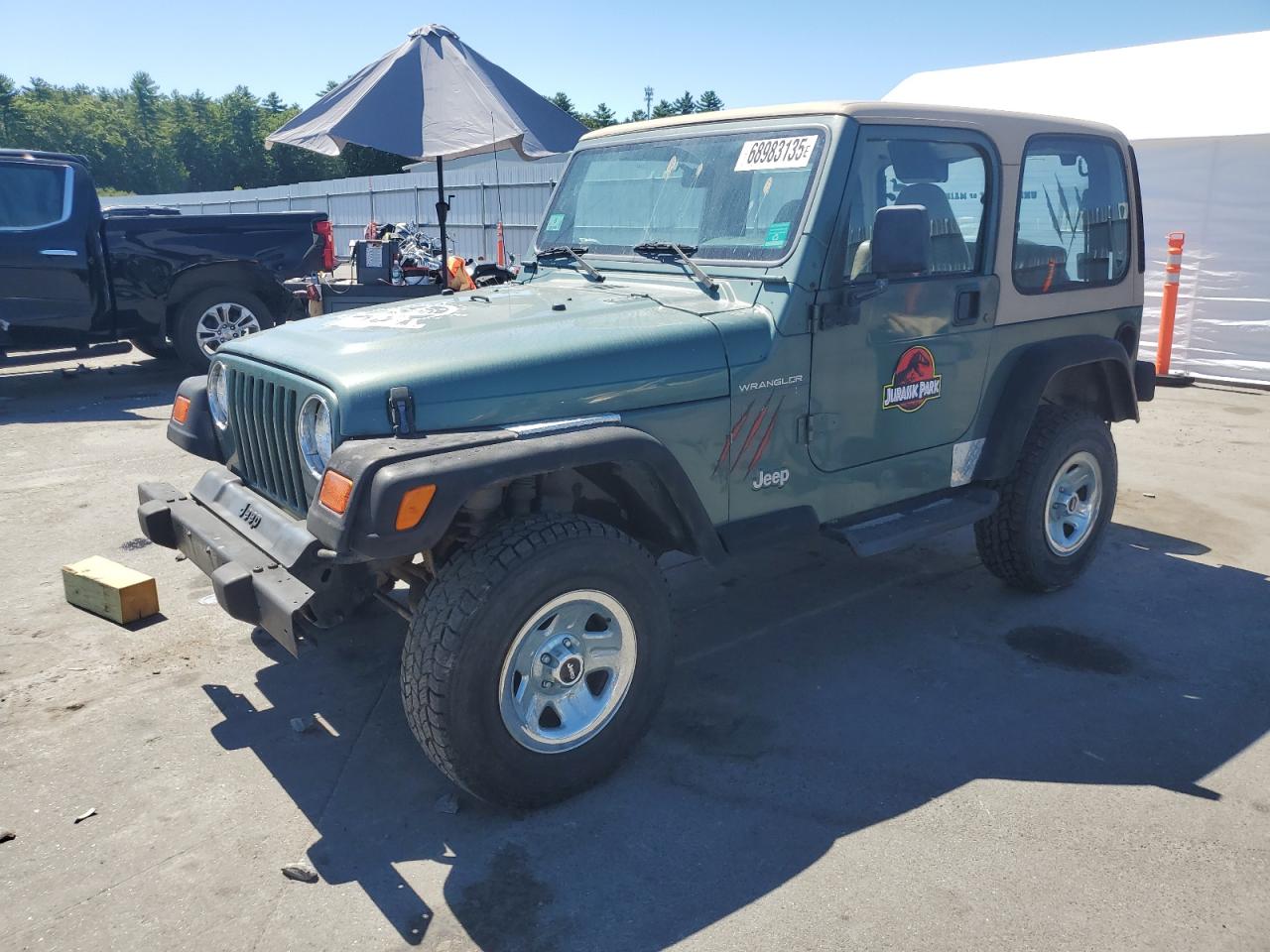 Lot #3312246539 1999 JEEP WRANGLER
