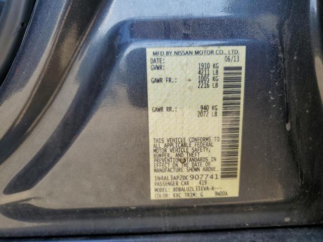 2013 NISSAN ALTIMA 2.5 - 1N4AL3AP2DC907741