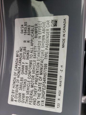 2024 HONDA CIVIC SPOR #3290370761