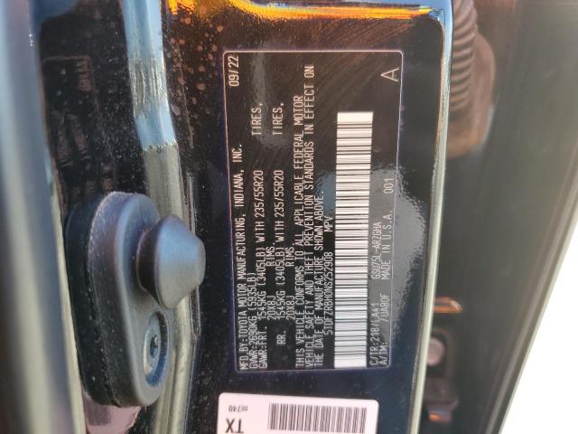 2022 TOYOTA HIGHLANDER PLATINUM 5TDFZRBH0NS252908