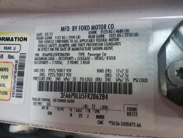 2015 FORD FUSION SE #3305324334