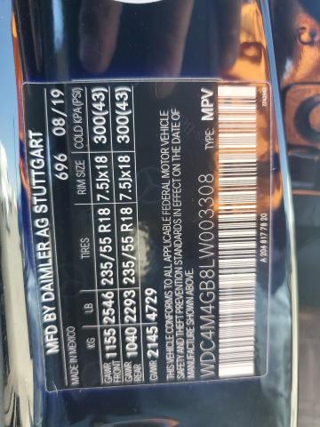 2020 MERCEDES-BENZ GLB 250 WDC4M4GB8LW003308