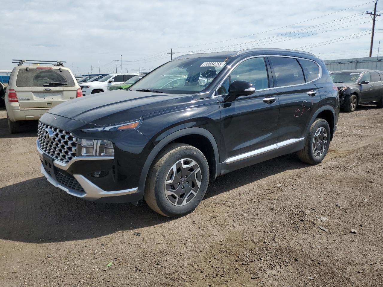 HYUNDAI SANTA FE BLUE