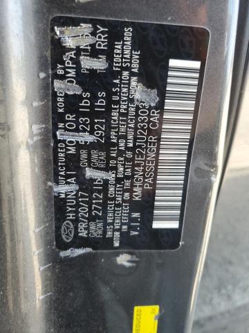2018 GENESIS G80 BASE KMHGN4JE2JU233031