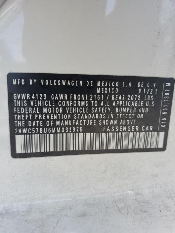 2021 VOLKSWAGEN JETTA S - 3VWC57BU6MM032975