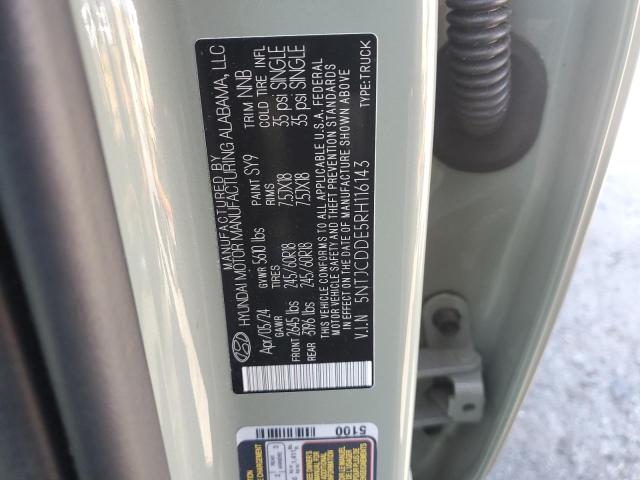 2024 HYUNDAI SANTA CRUZ 5NTJCDDE5RH116143