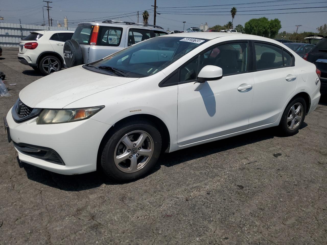 Lot #3305443191 2013 HONDA CIVIC NATU
